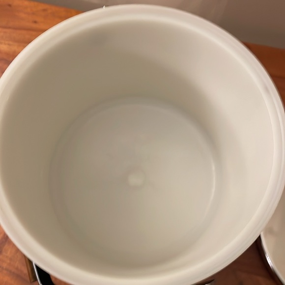 Atapco MCM 1960s 1970s croc embossed teal handle ice bucket barrage - Picture 14 of 16